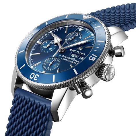 breitling superocean 44 red|breitling superocean heritage 44 blue.